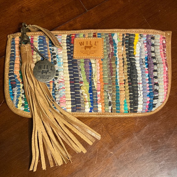 Will Leather Goods Handbags - NWOT Will Leather Goods clutch